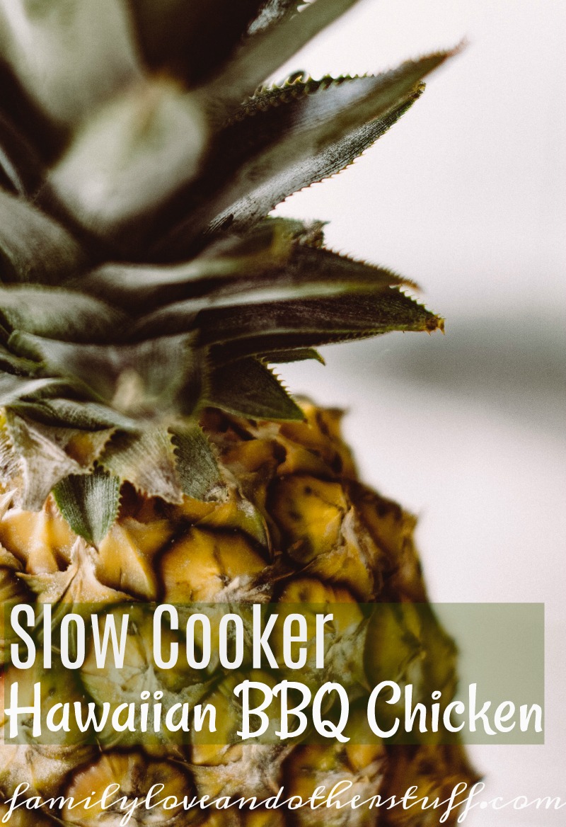 Slow Cooker Hawaiian BBQ Chicken