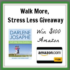 walk more stress less giveaway