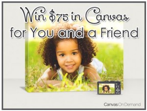 Canvas on demand prize