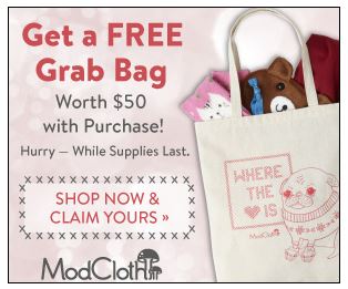 modcloth free grab bag
