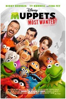 muppets most wanted poster