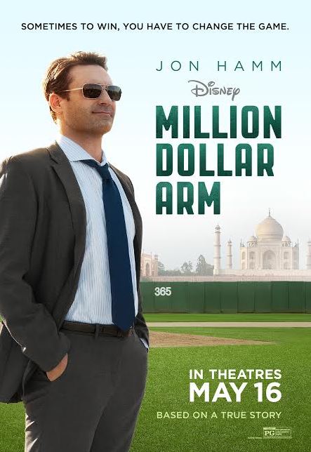 million dollar arm poster