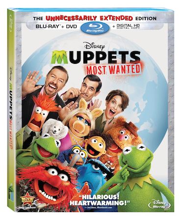 Muppets Most Wanted Blu ray