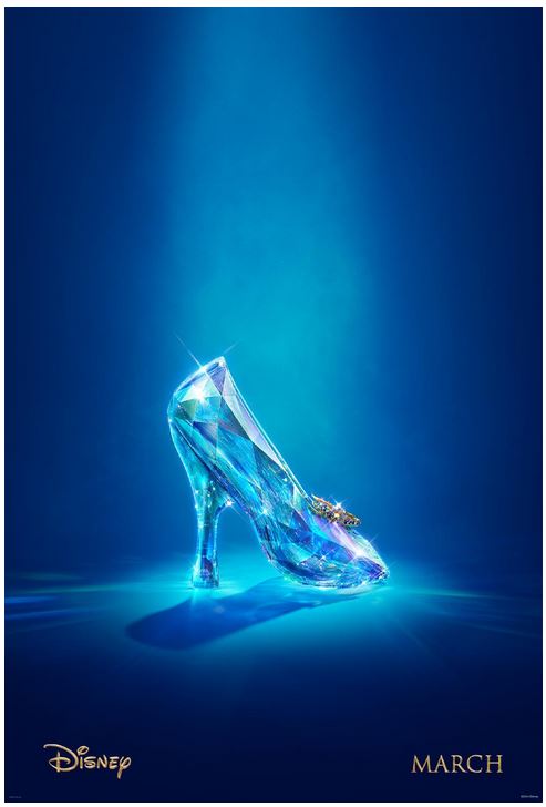 cinderella glass slipper poster