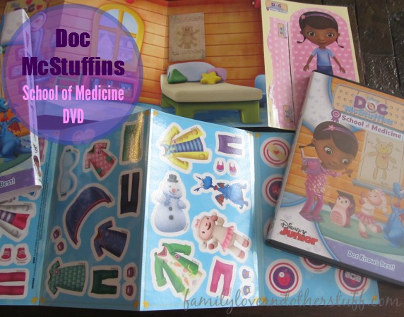 doc mcstuffins school of medicine dvd