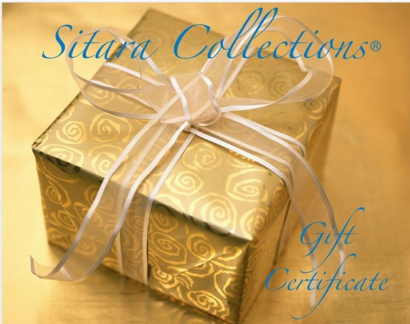 sitara gift certificate image
