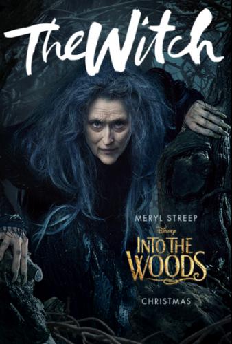 into the woods the witch
