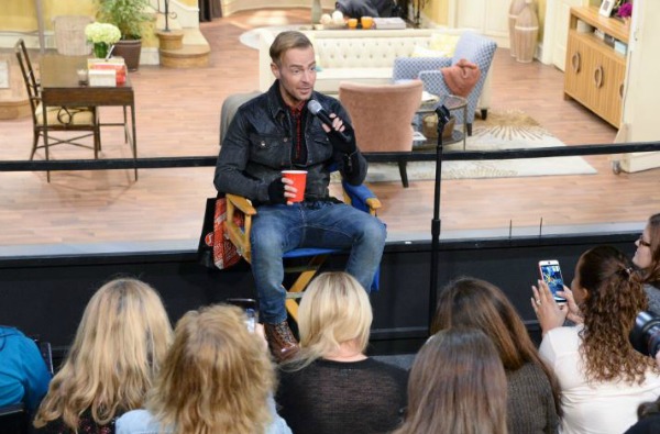 Interview with Joey Lawrence on the set of Melissa & Joey.