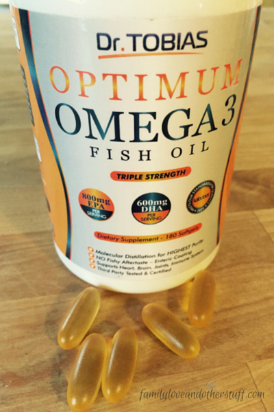  I know how important Omega 3s are for the body and I've taken Omega 3 fish oil pills for as long as I can remember.