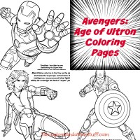 Marvel's Avengers: Age of Ultron Coloring Pages #AvengersEvent