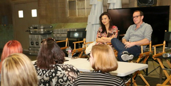 Ming-Na Wen and Clark Gregg Interview Photo Credit: ABC/Adam Taylor