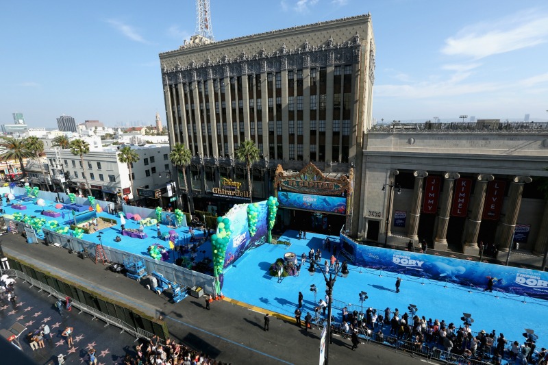  A view of the atmosphere at The World Premiere of Disney-Pixar’s FINDING DORY on Wednesday, June 8, 2016 in Hollywood, California. (Photo by Jesse Grant/Getty Images for Disney )