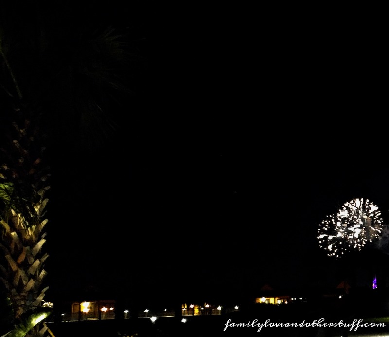 Moana at the Polynesian Resort Fireworks