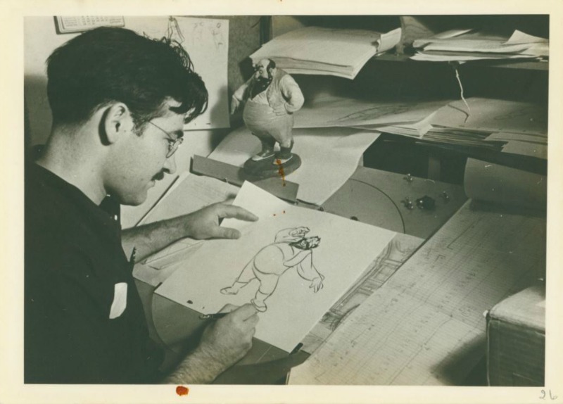 Photograph of Vladimir Tytla; collection of the Walt Disney Family Foundation, © Disney