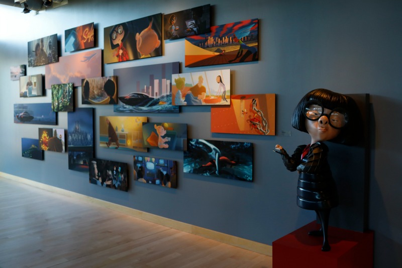 Incredibles 2 Art Gallery at Pixar Animation Studios