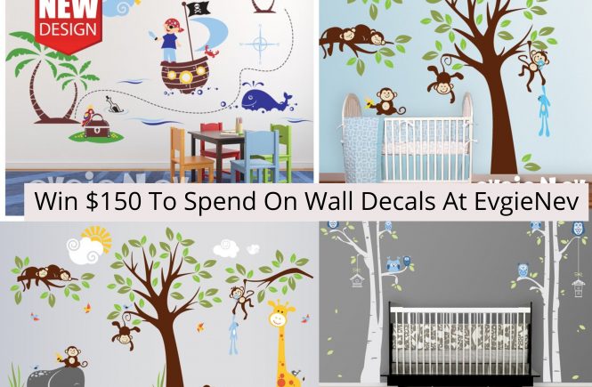 Win $150 To Spend On Wall Decals At EvgieNev
