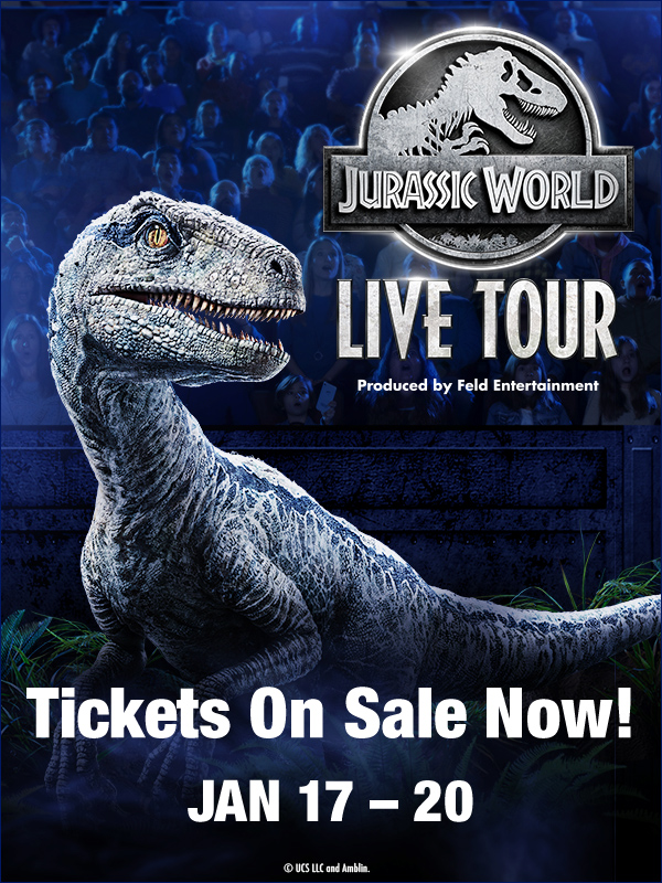 jurassic world live tour presale code